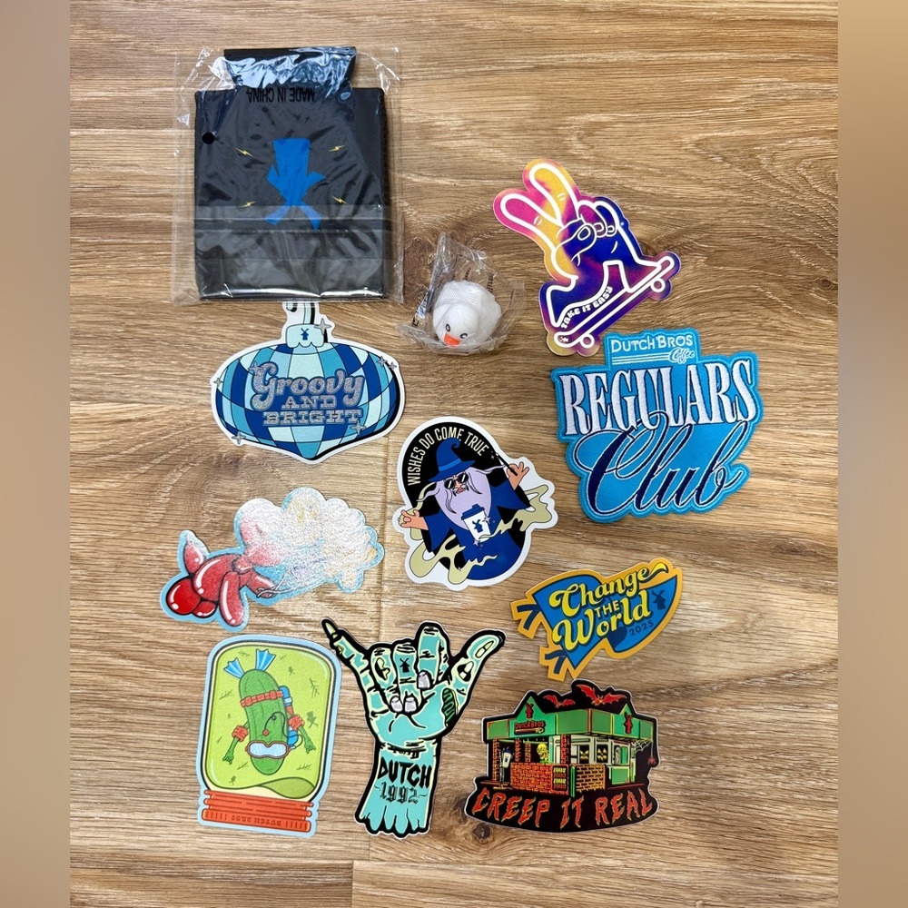 Dutch Bros Collector Bundle #2 Stickers + Extras
